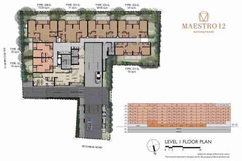 Condo in Phaya Thai, Bangkok, Thailand, 1 bedroom № 183079 - photo 2