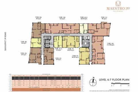 Condo in Bangkok, Thailand, 2 bedrooms  № 183077 - photo 12