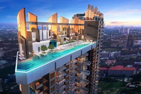 Eigentumswohnung auf Jomtien Beach, Pattaya, Thailand, 2 Schlafzimmer № 222549 - Foto 10