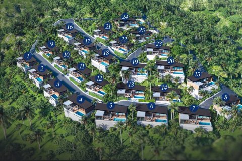Villa in Koh Pha Ngan, Thailand 2 Schlafzimmer № 222555 - Foto 21