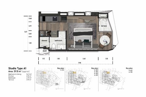 Studio à Kata, Thaïlande № 169942 - photo 19