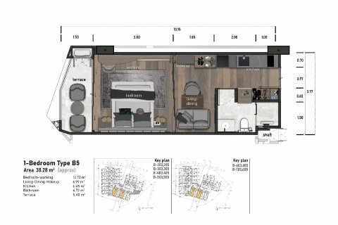 Condo in Kata, Thailand, 1 bedroom  № 169940 - photo 23