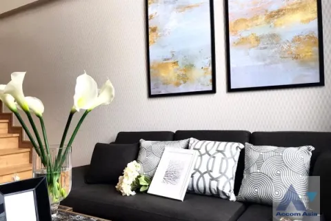 Duplex in Watthana, Bangkok, Thailand 2 Schlafzimmer № 216349 - Foto 4