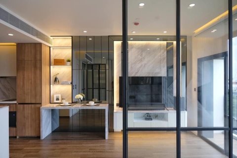 Studio dans le Condo à Watthana, Bangkok, Thaïlande  № 138652