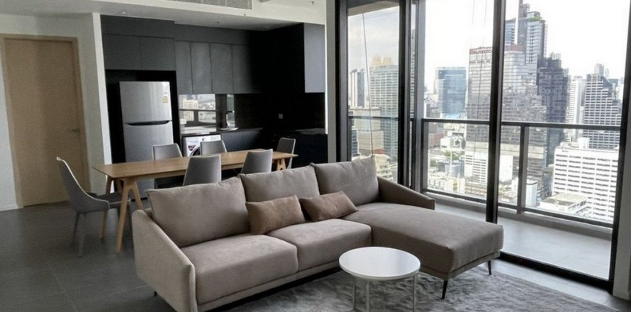 Condo à Bang Rak, Bangkok, Thaïlande, 2 chambres  № 137776