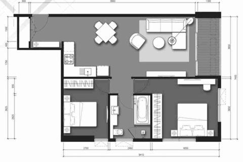 Condo in Bangkok, Thailand, 2 bedrooms № 183686 - photo 10