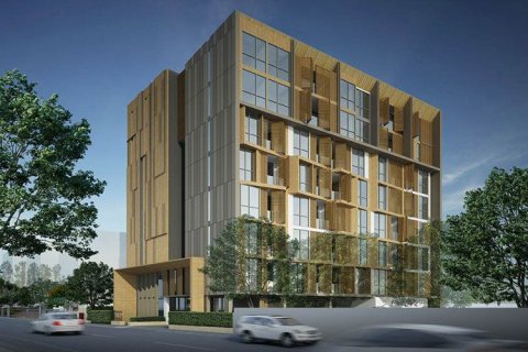 Studio in the Condo in Phaya Thai, Bangkok, Thailand  № 147889 - photo 3