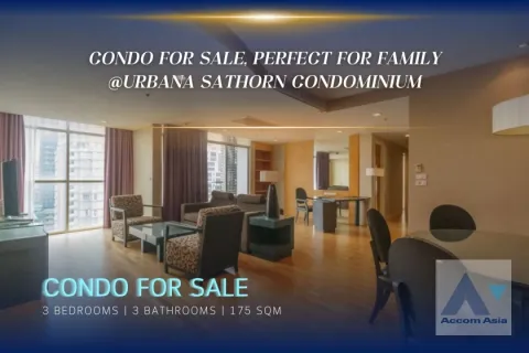 Condo in Sathon, Bangkok, Thailand, 3 bedrooms № 215420