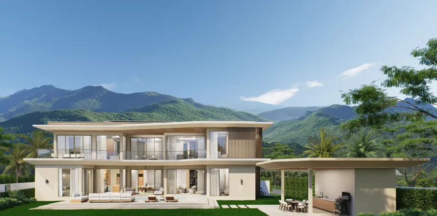 Villa in Hua Hin, Thailand 4 Schlafzimmer № 221906