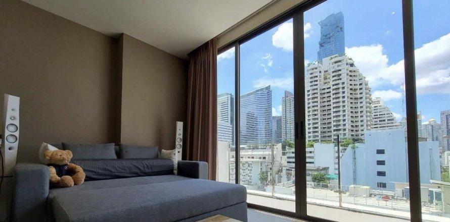 Studio dans le Condo à Bang Rak, Bangkok, Thaïlande  № 173516