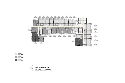 Condo à Bangkok, Thaïlande, 2 chambres  № 165708 - photo 21