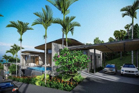 Вилла в Самуи, Таиланд с 3 спальнями  № 165707