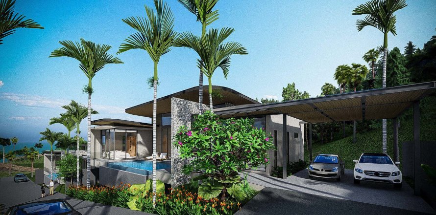 Вилла в Самуи, Таиланд с 3 спальнями № 165707