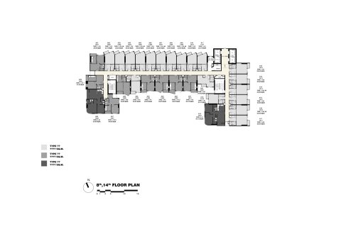 Condo à Bangkok, Thaïlande, 1 chambre  № 165709 - photo 19