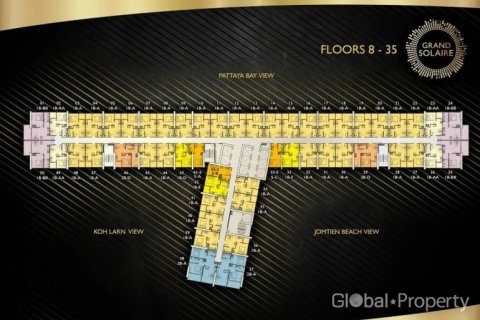 Sobre plano Grand Solaire Pattaya en Chon Buri, Tailandia № 37152 - foto 4