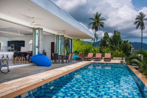 Haus in Ko Samui, Thailand 4 Schlafzimmer № 222744 - Foto 2