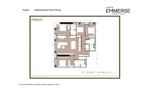 Eigentumswohnung in Bangkok, Thailand, 4 Schlafzimmer  № 222673 - Foto 6