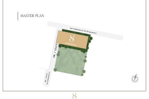 Condo à Bangkok, Thaïlande, 3 chambres  № 165412 - photo 13