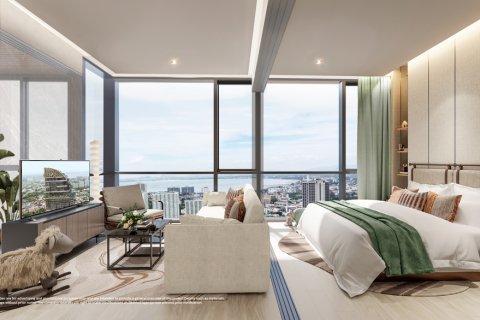 Квартира в Паттайе, Таиланд с 2 комнатами  № 168191