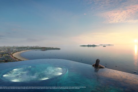 Квартира в Паттайе, Таиланд с 3 комнатами  № 168192 - фото 11