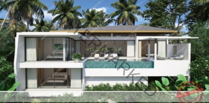 Villa in Ko Samui, Thailand 3 Schlafzimmer № 222189