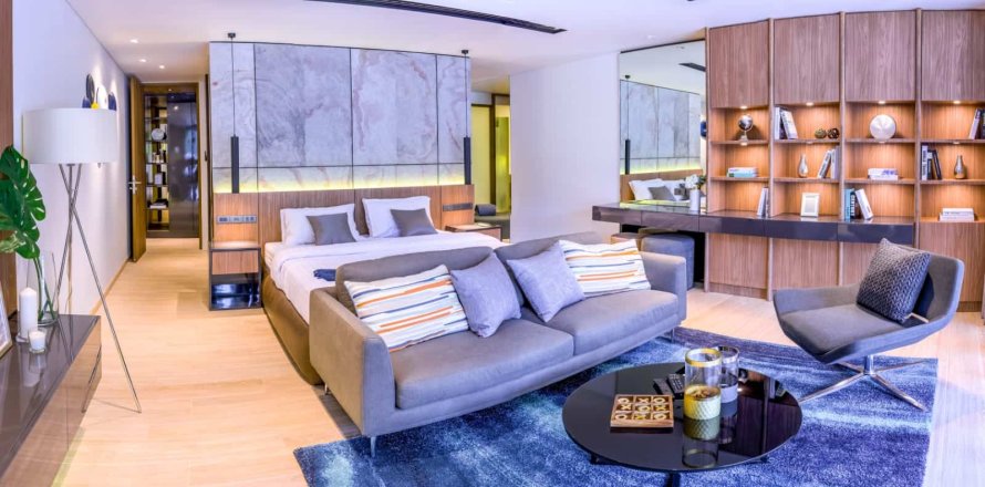 Condo à Bang Tao, Thaïlande, 1 chambre  № 166430