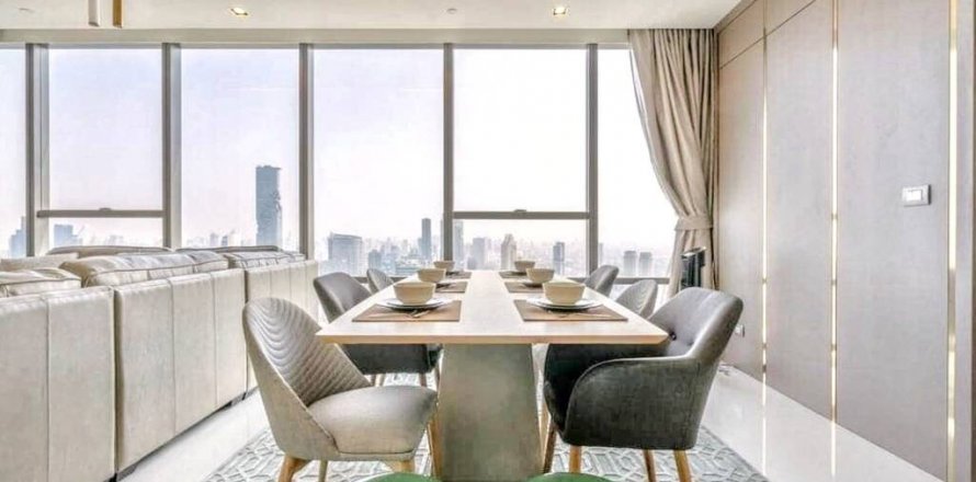 Condo in Yan Nawa, Bangkok, Thailand, 2 bedrooms № 119445