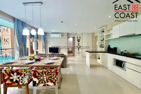 Condo sur Jomtien Beach, Pattaya, Thaïlande, 2 chambres  № 213274