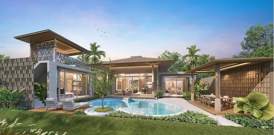 Вилла в Пхукете, Таиланд с 3 спальнями  № 148766