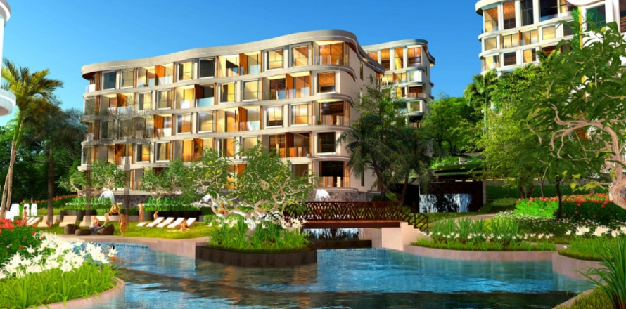 Квартира в Пхукете, Таиланд с 3 комнатами  № 150832