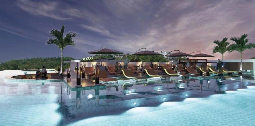 Квартира в Пхукете, Таиланд с 2 комнатами  № 150835