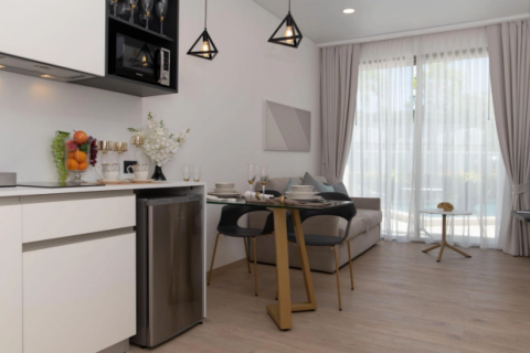 Квартира в Пхукете, Таиланд с 2 комнатами  № 150834 - фото 3