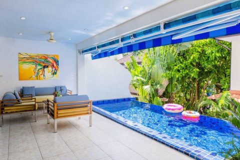 Таунхаус в Самуи, Таиланд с 3 спальнями  № 114700 - фото 2