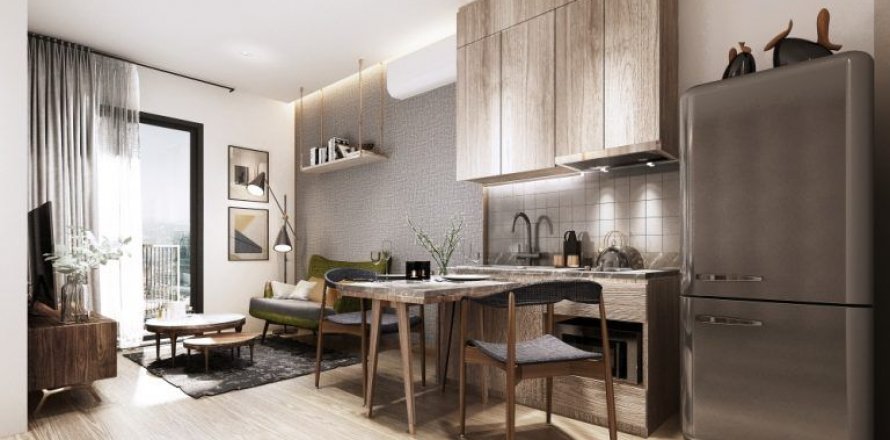 Кондоминиум с 2 спальнями в Суан Луанге, Бангкок, Таиланд № 139976