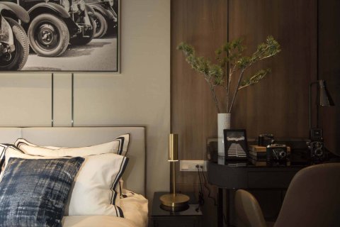 Кондоминиум с 1 спальней в Бангкоке, Таиланд № 166912 - фото 3