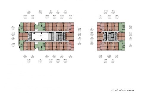 Condo à Bangkok, Thaïlande, 1 chambre  № 166910 - photo 19