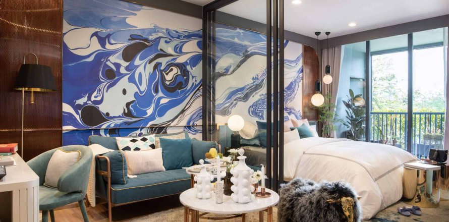 Condo à Bangkok, Thaïlande, 1 chambre  № 166910