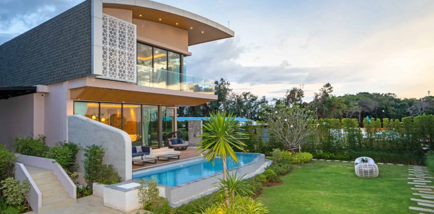 Вилла в Раваи, Таиланд с 3 спальнями  № 166915