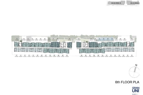 Condo à Bangkok, Thaïlande, 1 chambre  № 165265 - photo 15