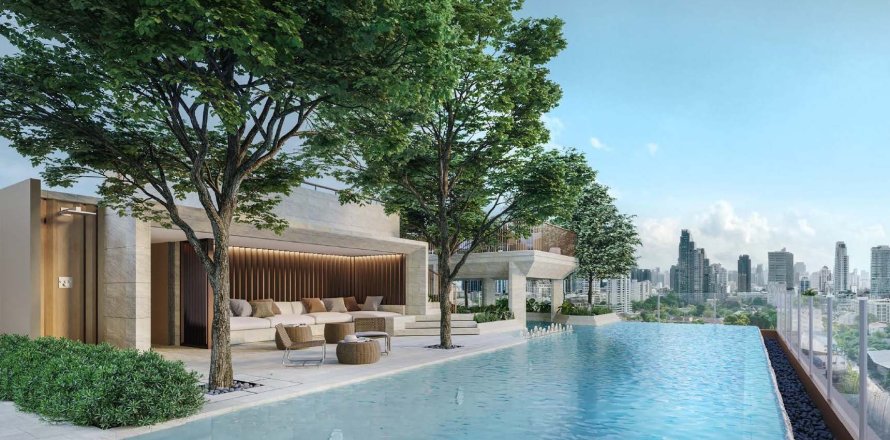 Condo à Bangkok, Thaïlande, 2 chambres  № 165269