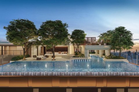 Condo à Bangkok, Thaïlande, 2 chambres  № 165269 - photo 10