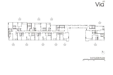 Condo à Bangkok, Thaïlande, 2 chambres  № 165269 - photo 13