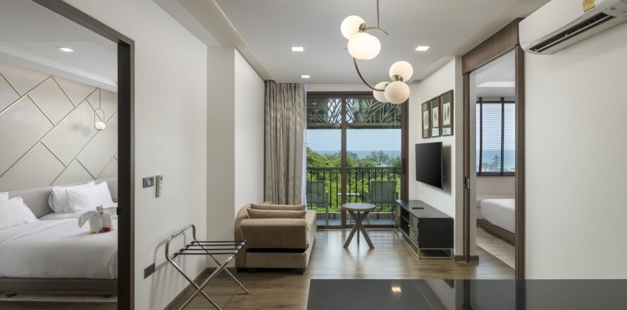 Condo in Phuket, Thailand, 2 bedrooms  № 155082