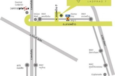 Studio in the Condo in Chatuchak, Bangkok, Thailand № 155079 - photo 11