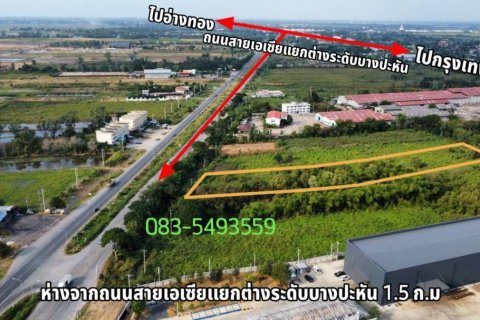 Terrain à Phra Nakhon Si Ayutthaya, Thaïlande 9492 m2 № 158021 - photo 8