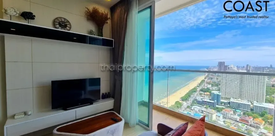 Condominio de 1 dormitorio en Jomtien Beach, Pattaya, Tailandia № 212949