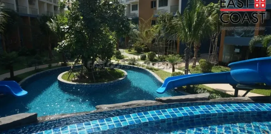 Estudio en el condominio en Jomtien Beach, Pattaya, Tailandia № 213048