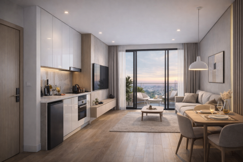 Квартира в Паттайе, Таиланд с 4 комнатами  № 161417 - фото 9