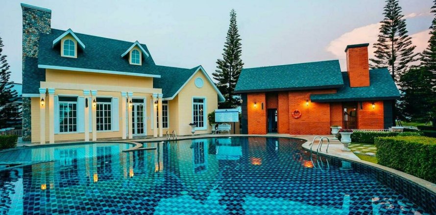 Пентхаус в Паттайе, Таиланд с 4 комнатами  № 161418