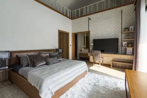 Вилла в Чиангмае, Таиланд с 5 спальнями  № 162763 - фото 9